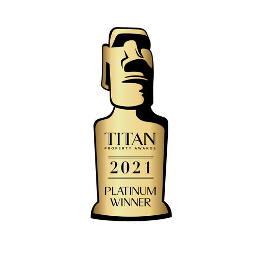 藝捷設計榮獲Titan Property Awards 2021第2季頒授白金獎