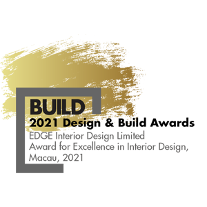 藝捷設計榮獲BUILD Magazine頒授Award for Excellence in Interior Design Macau 2021獎項